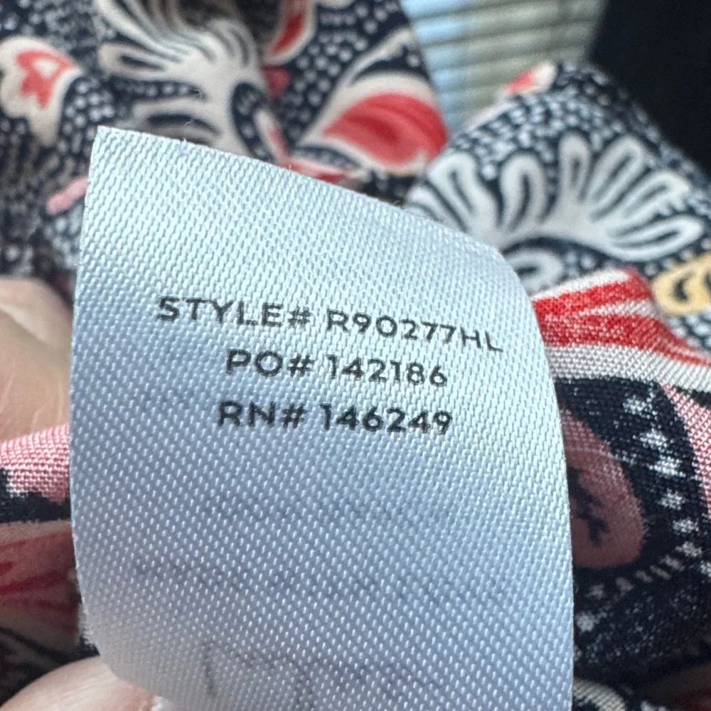 Lulus Floral Swirl Tie-Front Romper Lightweight Flowy Size M - Picture 6 of 6